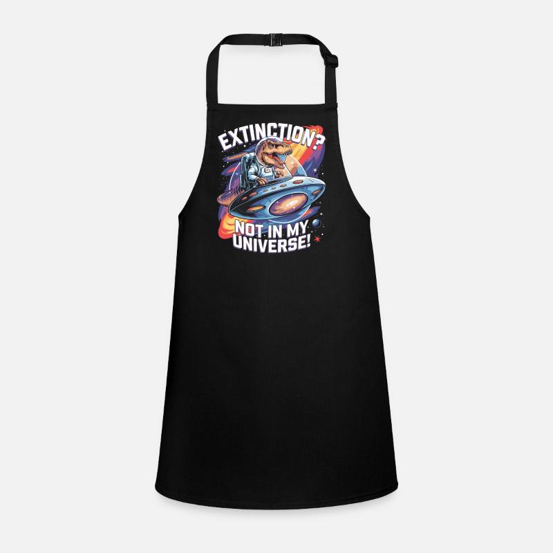 Extinction? Not in My Universe - Dino Astronaut Children's Apron