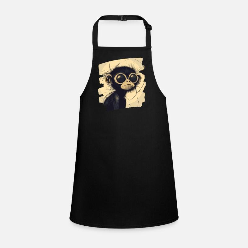 Spider Monkey Retro Children's Apron
