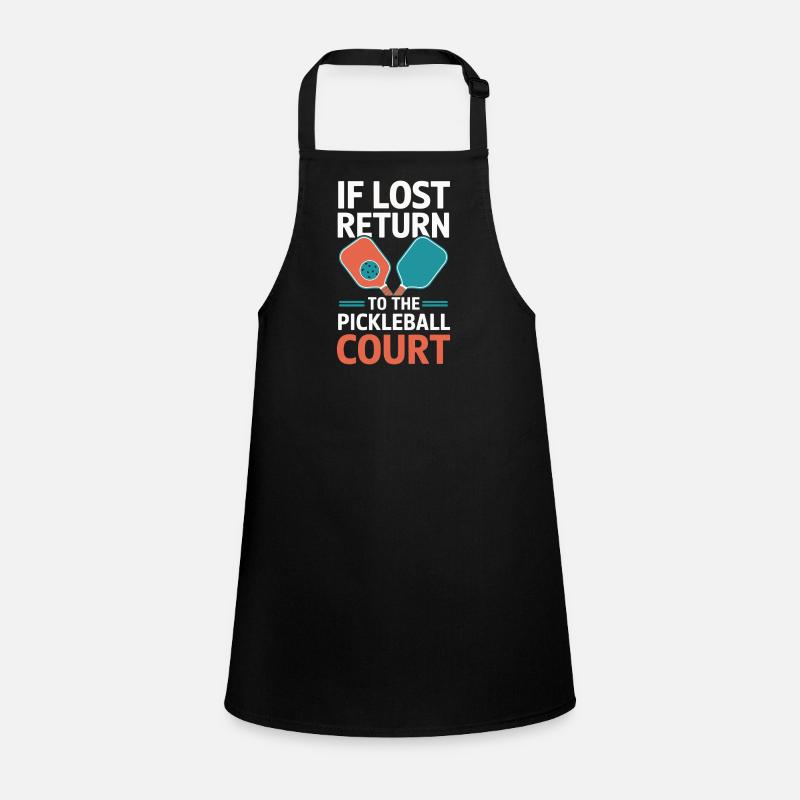 Tournoi de pickleball Chemise d’équipe Paddleball Tablier Enfant