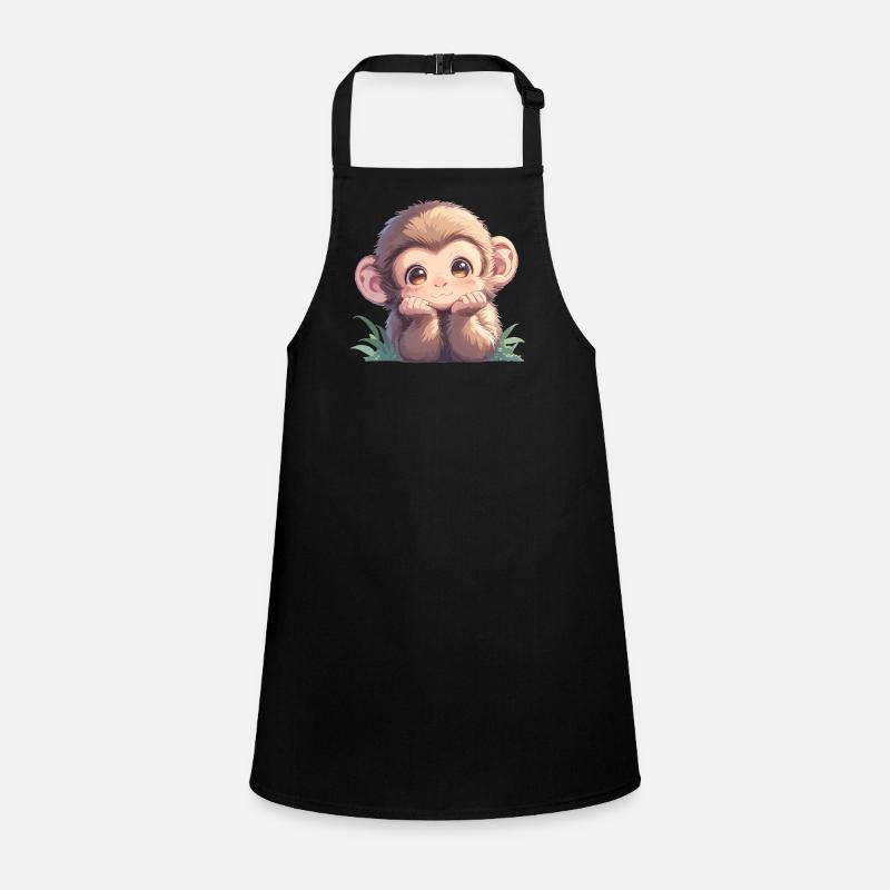 Macaque Macaque Children's Apron