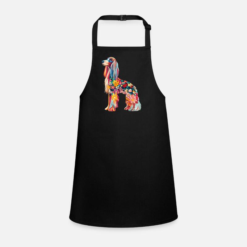 Afghanischer Windhund Schürze für Kinder