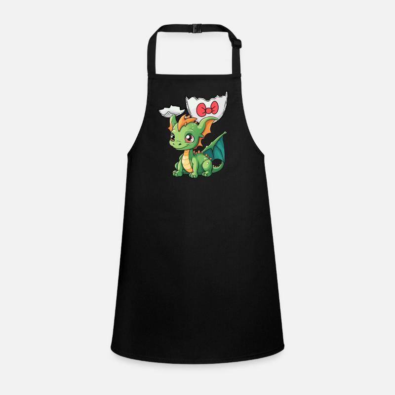 Baby Dragon Dragon Egg Eggshell Hatch Child Children's Apron