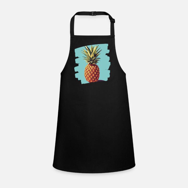 Pineapple 3 png Children's Apron