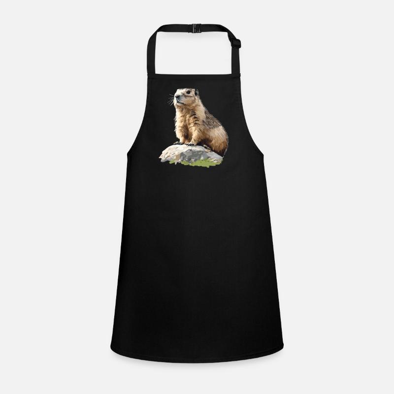 Marmots Groundhog Children's Apron