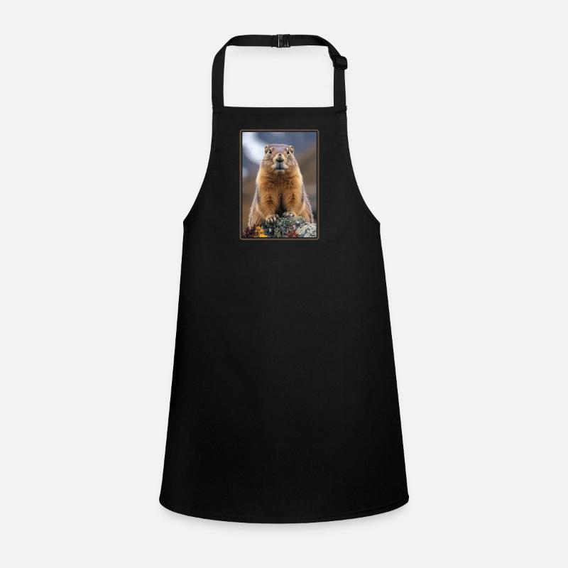 Marmots Groundhog Children's Apron