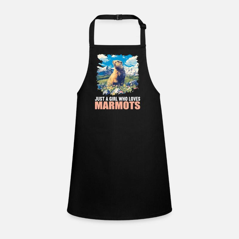 Marmots Groundhog Children's Apron