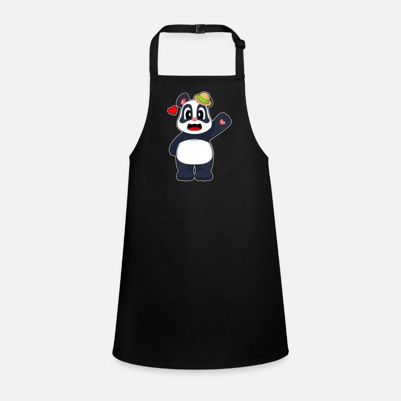 Chapeau Panda Tablier Enfant