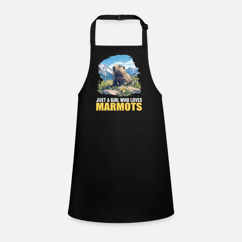 Marmots Groundhog Children's Apron