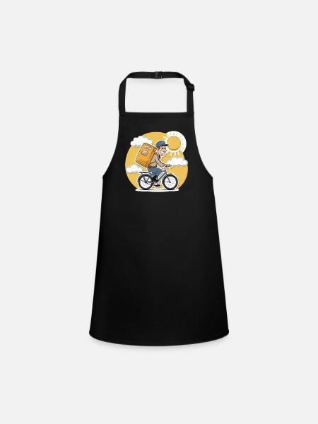 YOUR MAIL CARRIER - Children's Apron - black - Front