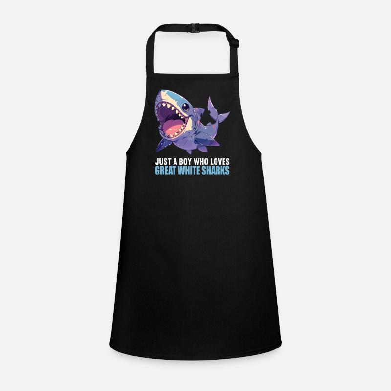 Great White Sharks Great White Shark Children's Apron