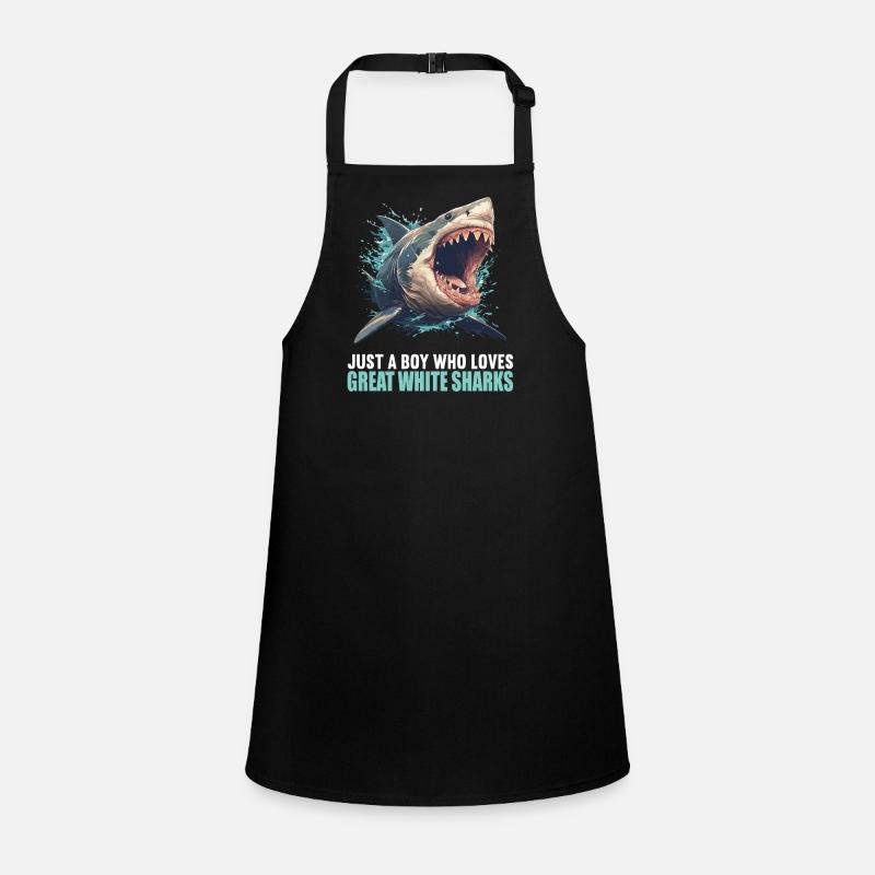 Great White Sharks Great White Shark Children's Apron