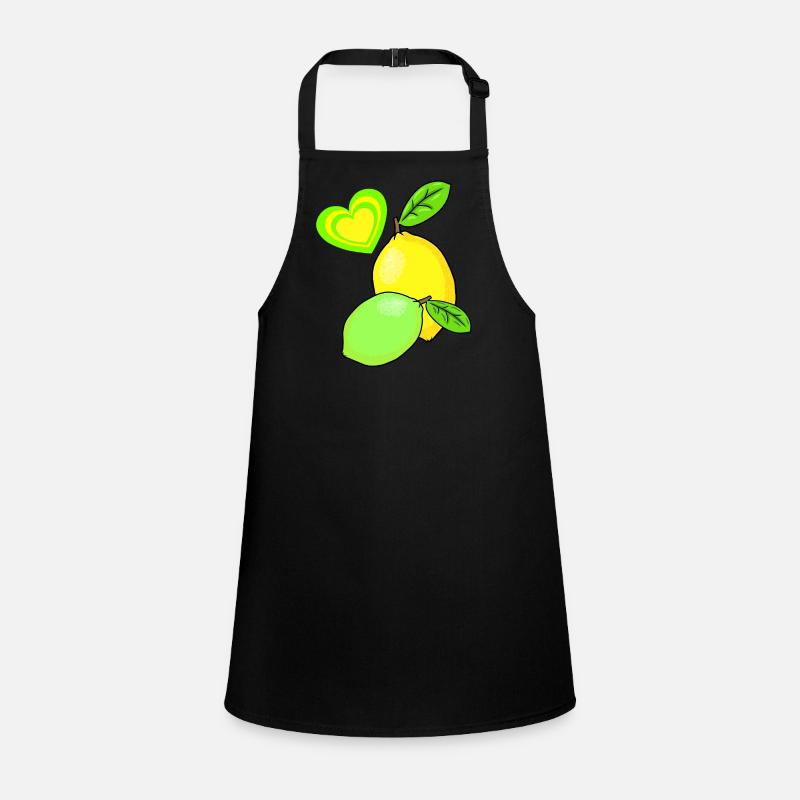 Lemon Lemons Fruits Fruit Fruit Summer Children's Apron