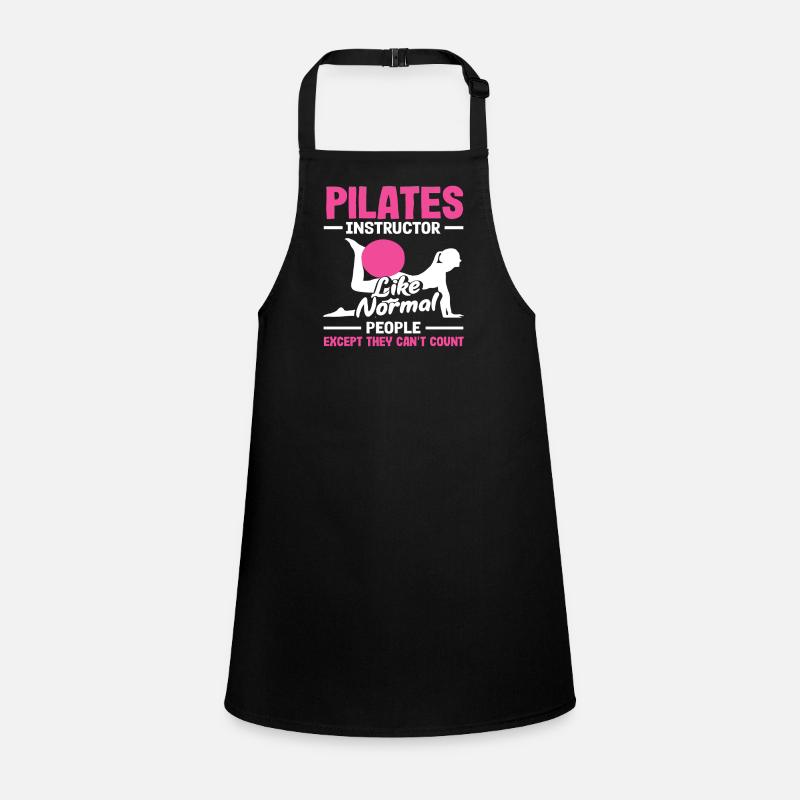 Pilates Instructor Funny Saying Children's Apron