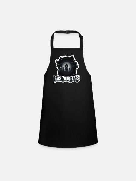 YOUR WORST FEARS - Children's Apron - black - Front