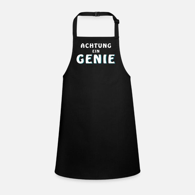 ATTENTION A GENIUS Children's Apron