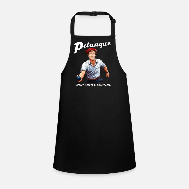 PÉTANQUE LANCE ET GAGNE Tablier Enfant