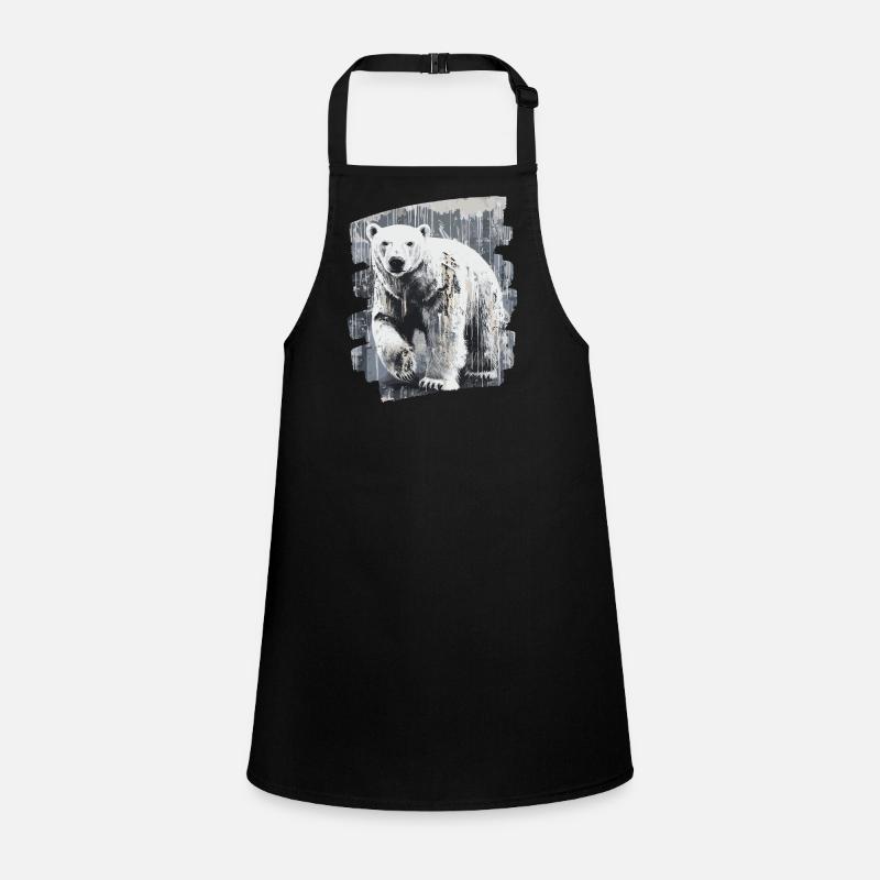 Pulvérisateur Polar Bear Graffiti Tablier Enfant