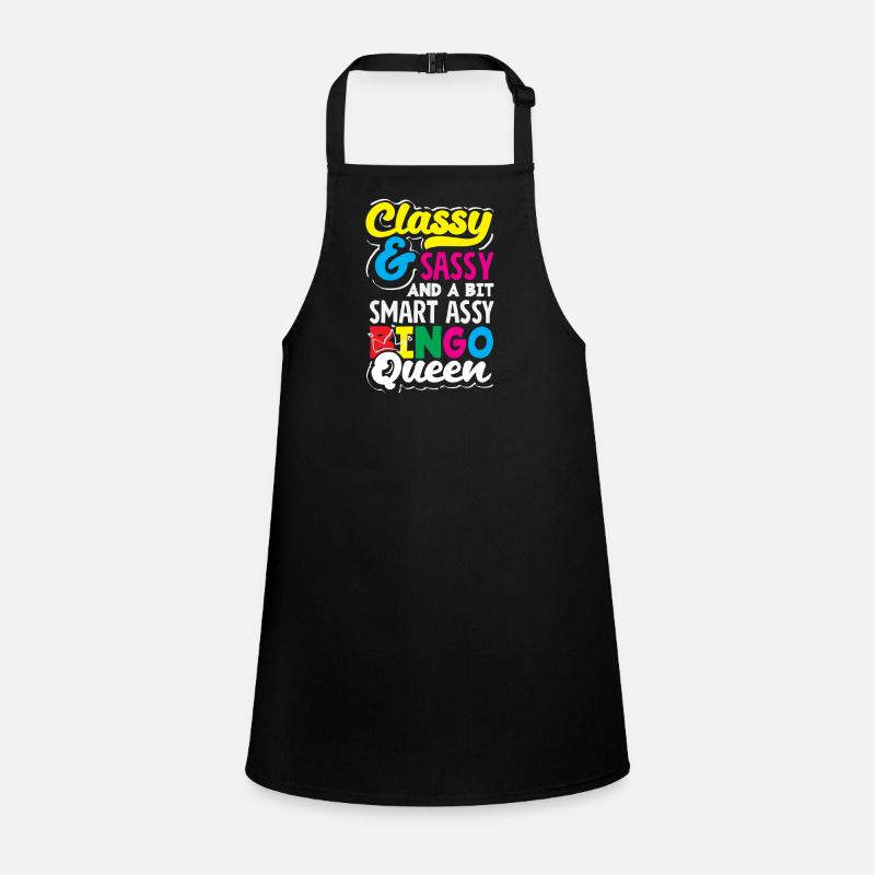 Classy Sassy Bingo Queen Player Children's Apron