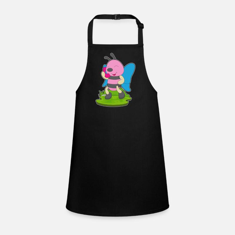 Butterfly Phone Children's Apron