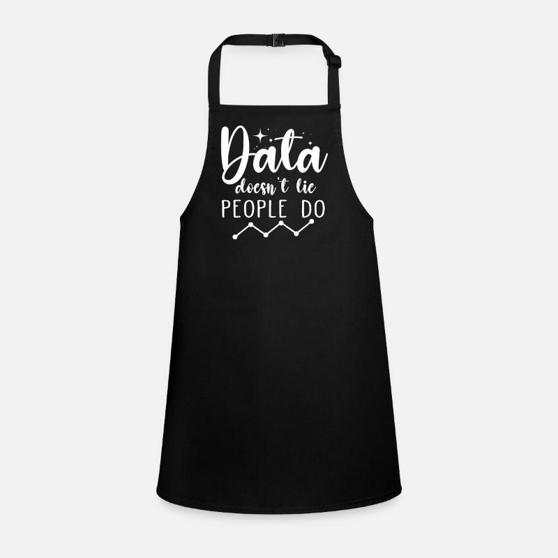 Les données ne mentent pas, les gens le font Data Analyst Tablier Enfant
