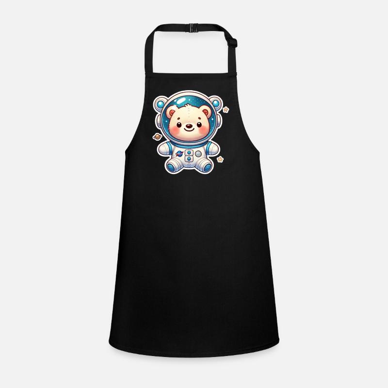 Teddy Bear Astronaut Children's Apron