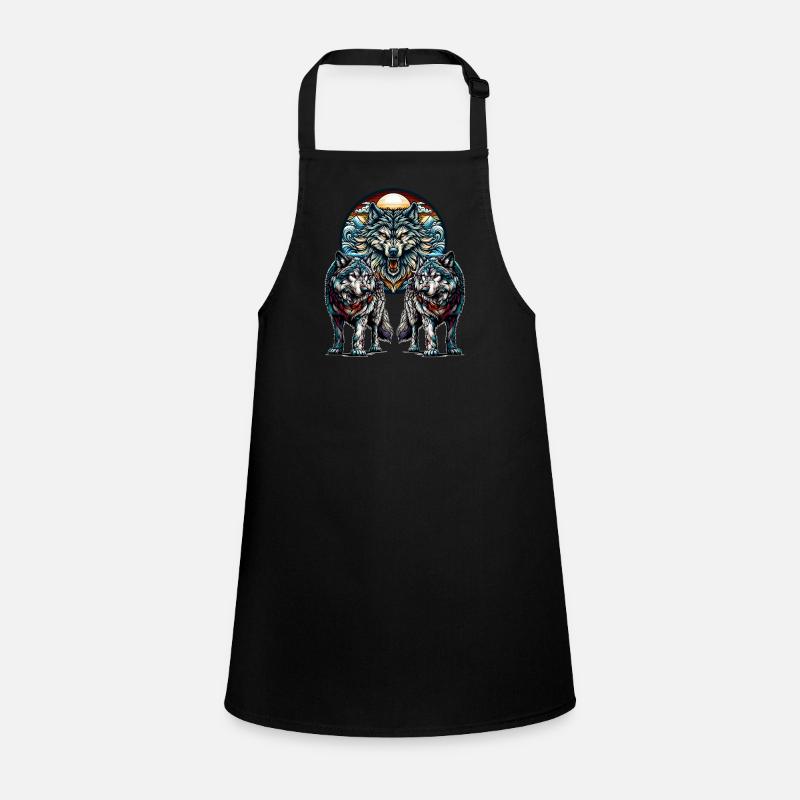 Loup Viking Loups Tablier Enfant