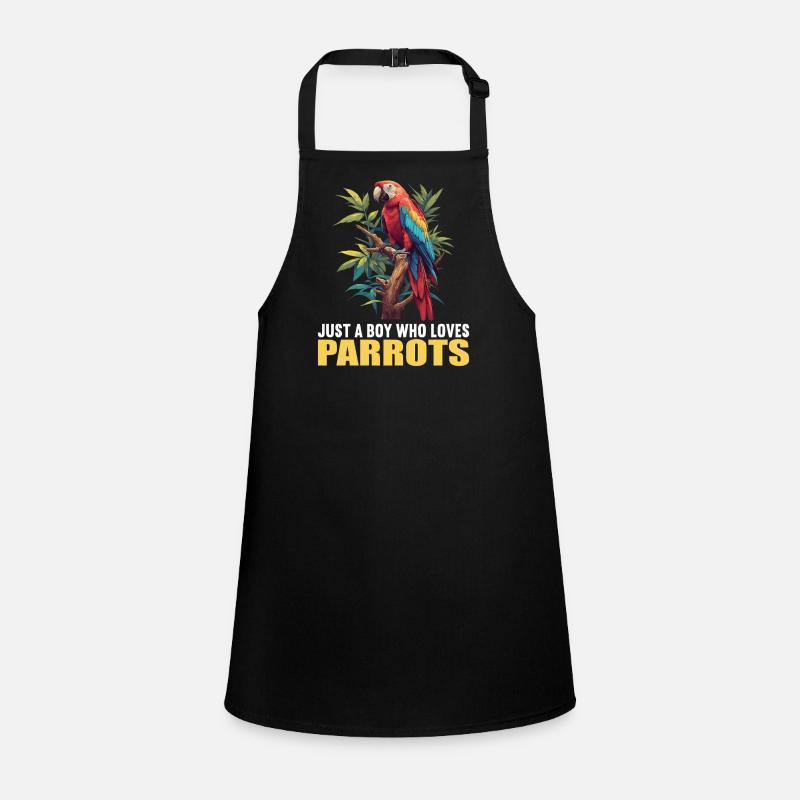 Parrot Parrot Parrot Children's Apron