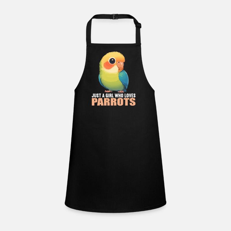 Parrot Parrot Parrot Children's Apron