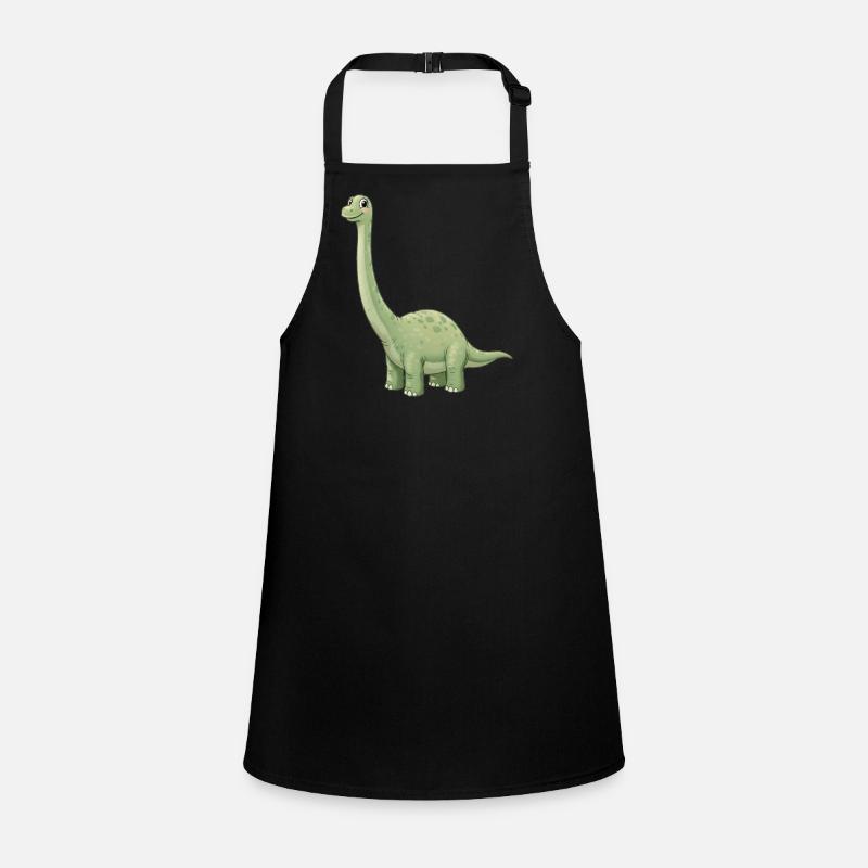 Dino Dessin animé Brachiosaure Tablier Enfant