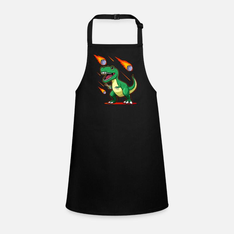T-Rex Tyrannosaurus Rex Pierre Ciseaux Papier Dino Tablier Enfant