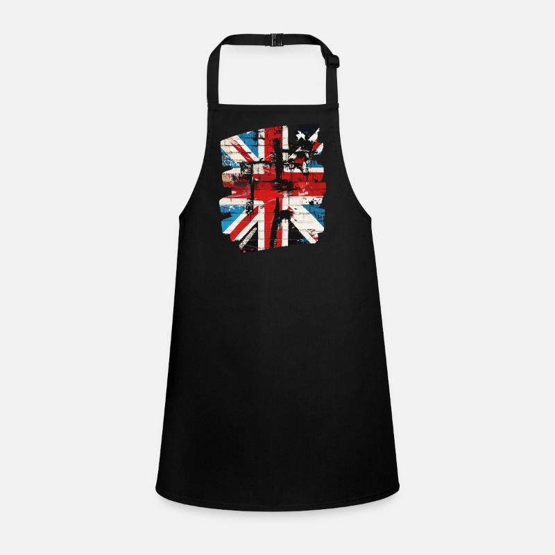 Drapeau de la Grande-Bretagne Angleterre Union Jack Tablier Enfant