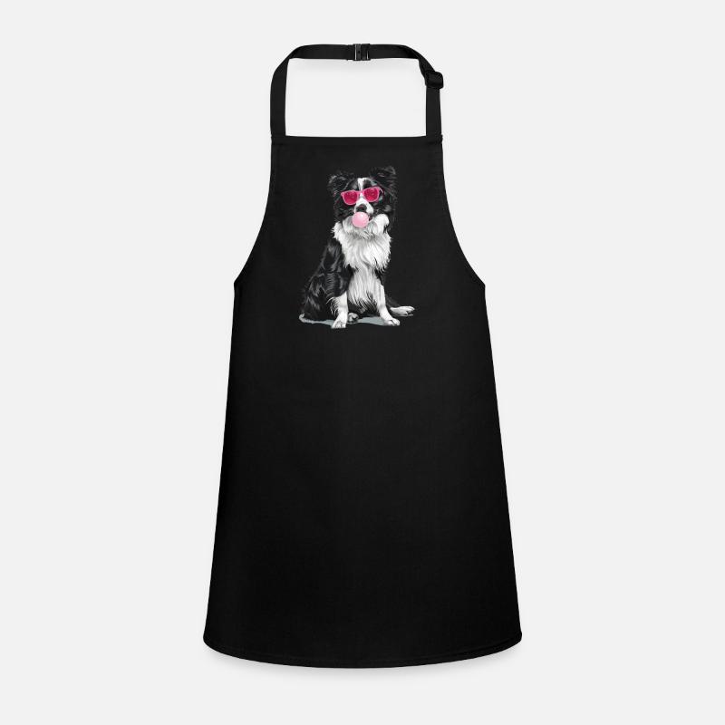 Border Collie Schürze für Kinder