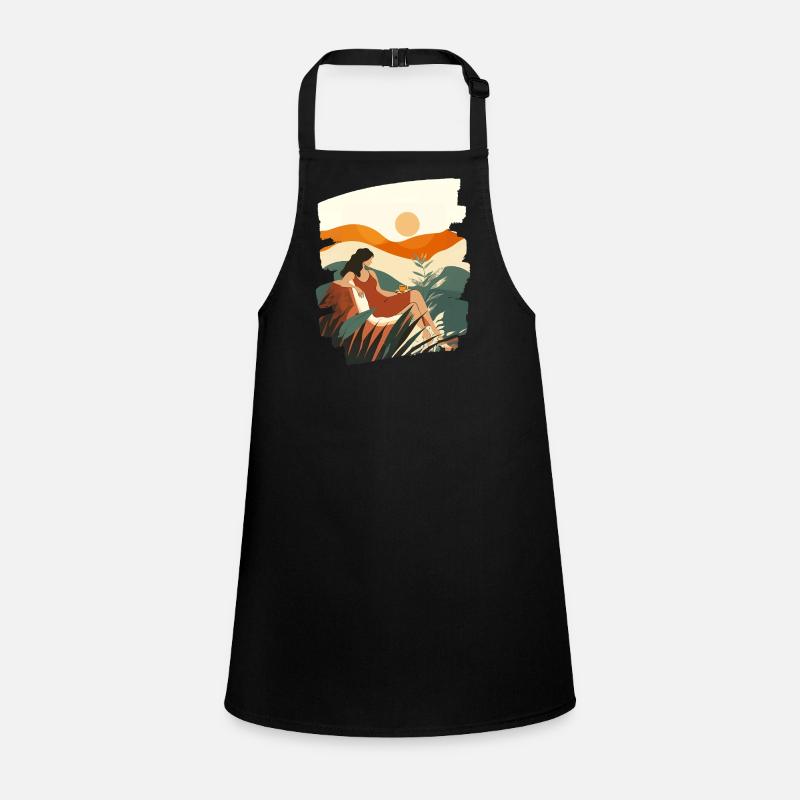 Relax Meditation Selfcare Me-Time Children's Apron
