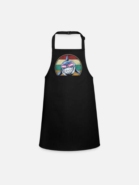Transgender Trans LGBT Pride - Children's Apron - black - Front