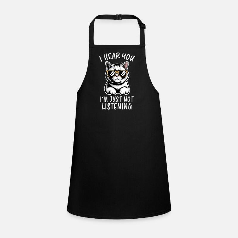 British Shorthair Saying Funny Cats Gift Children's Apron
