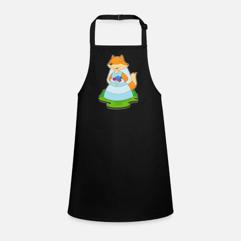 Renard Voile de mariée Mariage Tablier Enfant