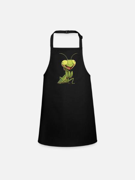 Mantes religieuses Mantes religieuses - Tablier Enfant - noir - Devant