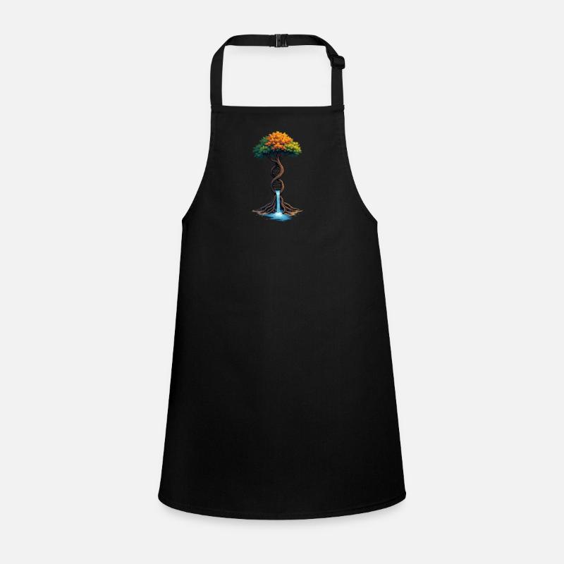 DNA Tree of Life Waterfall Children's Apron
