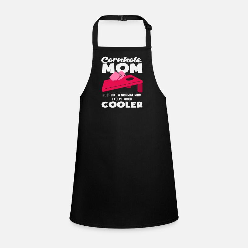 Cornhole Lover Mom Just Cooler Children's Apron