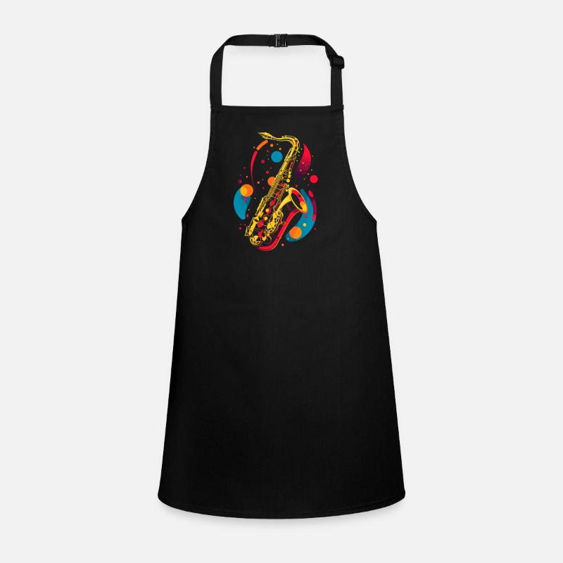 Graphisme pour saxophone Tablier Enfant