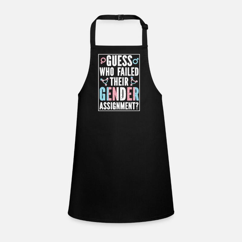 Transgender Trans LGBT Pride Children's Apron