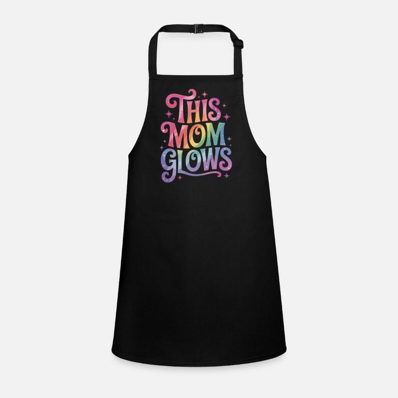 Glowing Mom – Rainbow Style Children's Apron