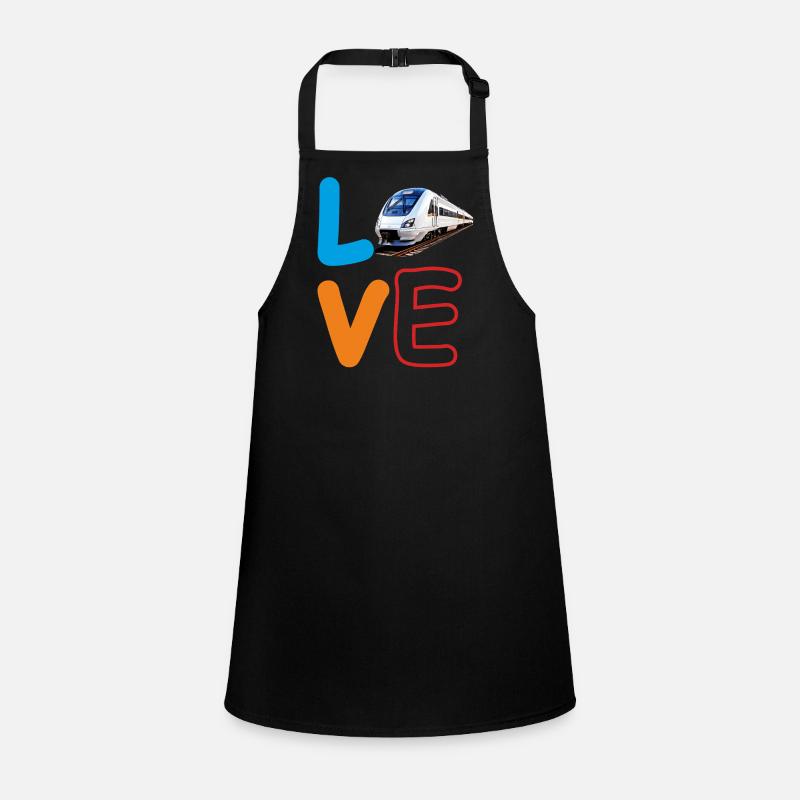 LOVE TRAIN TRAIN Children's Apron