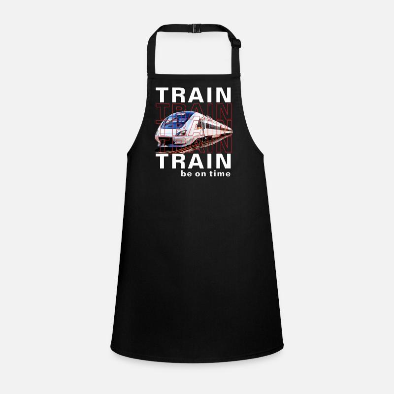 ZUG TRAIN be on time Children's Apron