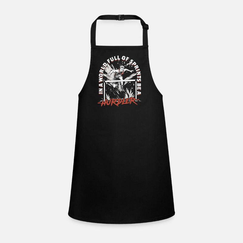 Hurdles Be A Hurdler Children's Apron