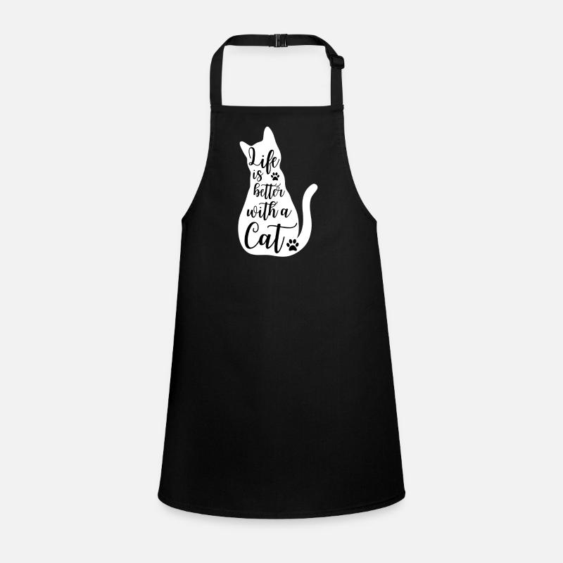 Chats Dire Chat Propriétaire Chaton Tablier Enfant