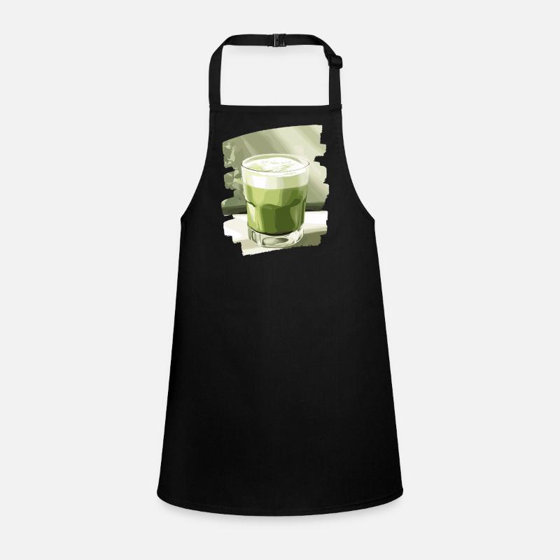 Matcha Latte Lover Thé vert Tablier Enfant