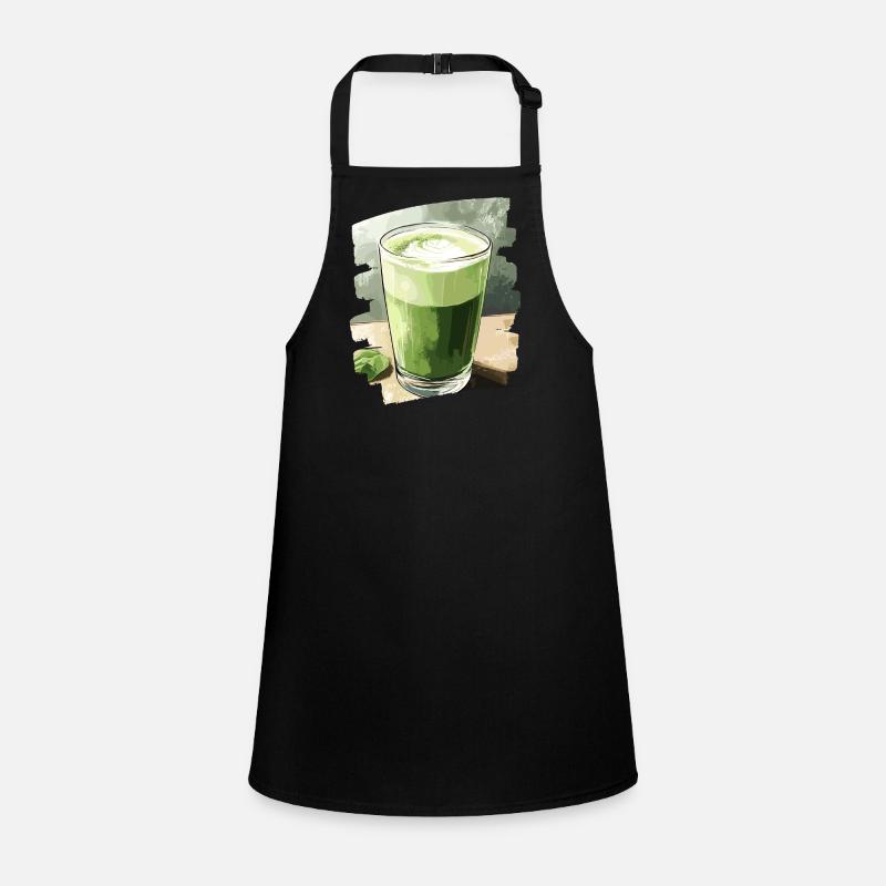 Matcha Latte Lover Thé vert Tablier Enfant