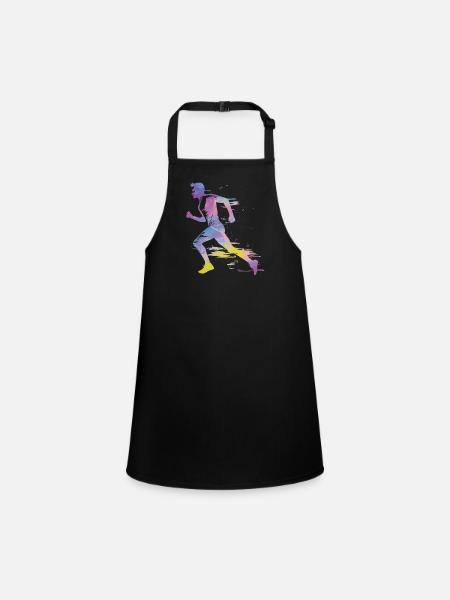 Sprinter Colorsplash Sprintender Sprint - Children's Apron - black - Front