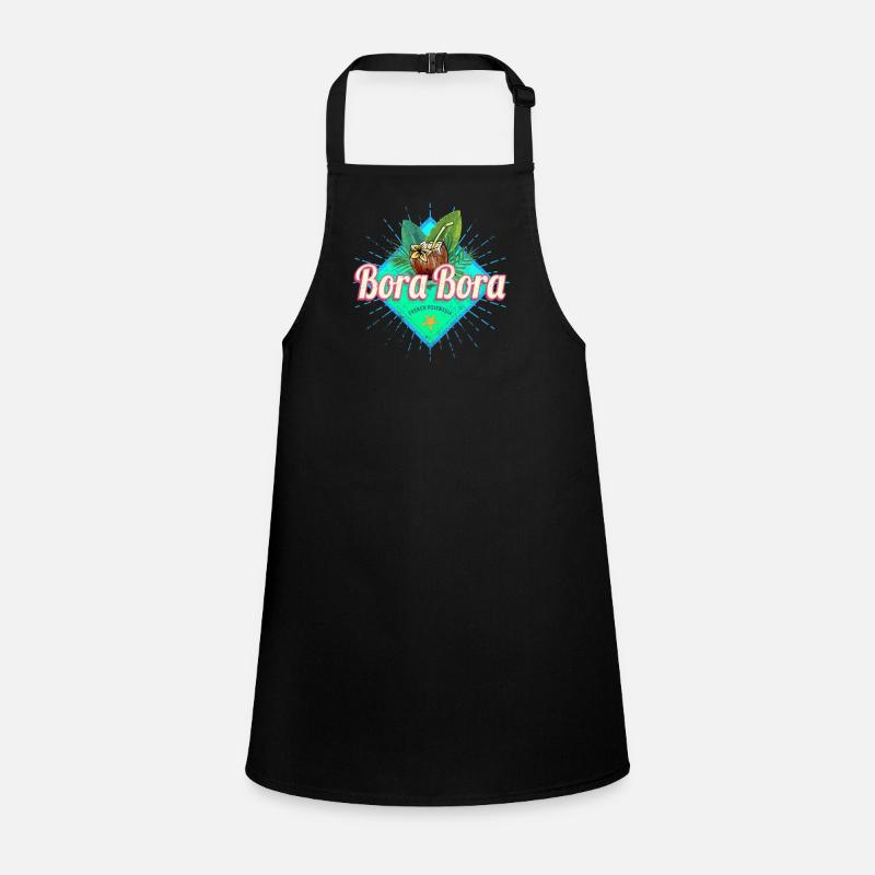 Bora Bora French Polynesia Island Souvenir Children's Apron